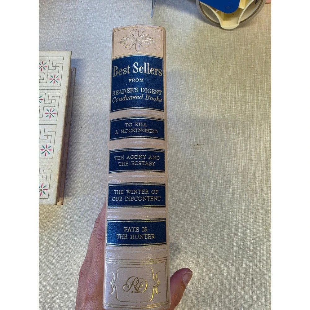 Vintage Readers Digest Condensed Books To Kill a Mockingbird Set of 2 Hardcover